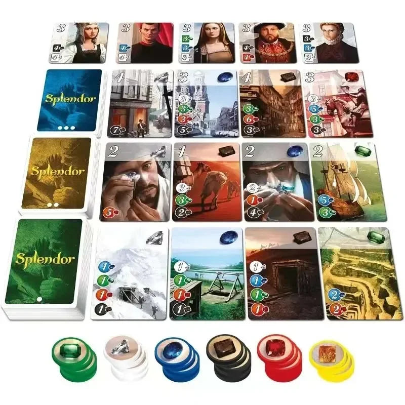Funny Role Play Card games Collection Set  Card Parts Tokens Cards Party Play Battle Board Game Toys Giftfor Kids Adult