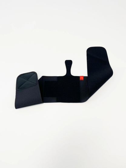 Microphone transmitter waist belt waist strap leg strap waist strap skin black light elastic nylon Velcro fabric Single pocket