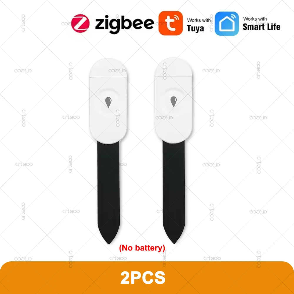 Zigbee Soil Tester Moisture Sensor Meter Tuya Temperature Humidity Moisture Detector For Plants Smart Home Automation Irrigation