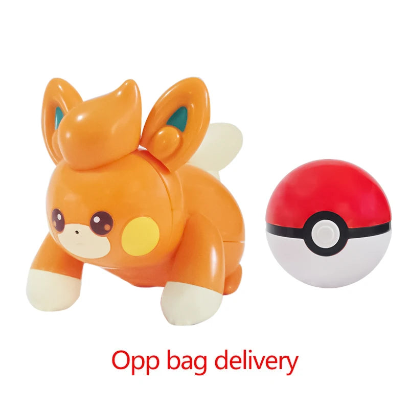 22 Kind Pokemon Ball Figure Pokeball Mewtwo Poke Pikachu Charizard Gyarados Venusaur Pawmi Quaxly Fuecoco Elf Toy Set Kids Gift