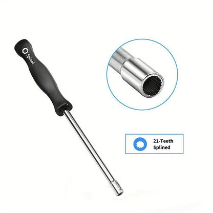2Pcs 21-Teeth Splined + A-Circle Carburetor Adjustment Tool Screwdriver Kit For For Sears For Craftsman For Poulan