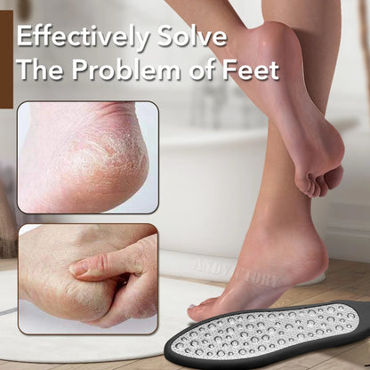 1Pcs Double Sided Pedicure Tool Professional Foot File Callus Remover Rasp Scrubber For Dead Skin Heel Used on Wet and Dry Feet