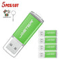 5PCS/Lot New Usb Fash Drive 64GB 32GB 16GB 8GB 4GB 1GB Pen Drive флешка Flash Drive Waterproof U-Disk Memoria Cel Usb Stick Gift