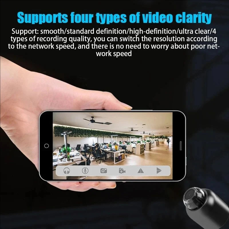 X5 Mini Night Vision 1080P Wireless Surveillance Camera Lightweight Clear Portable Motion Detection Premium Quality
