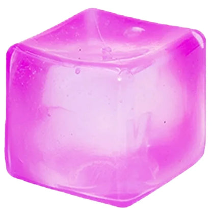 Maltose Cube Stress Squeeze Toy Decompression Small Ice Cubes Anti Stress Slow Rebound Polar Light Colorful Squeeze TPR Block