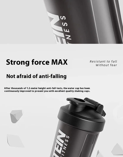 Gianxi Shaking Cup Fitness Sports Water Cup Protein Powder Shaking Cup Milk Shake Brewing Mixing Cup Male Female Cup