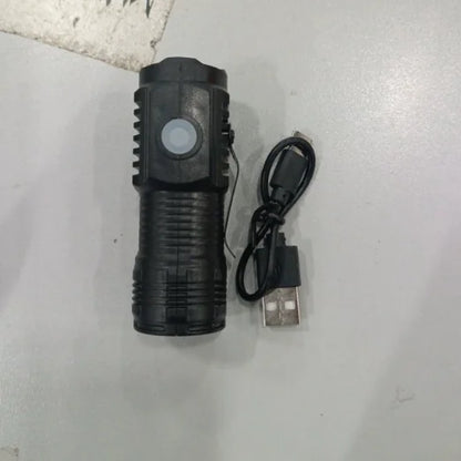 New Ultra Powerful Flashlight 3 Core LED Mini EDC Tactical Torch USB Rechargeable Outdoor Camping Fishing LED Hat Clip Lamp