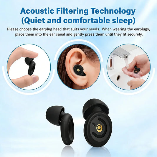 Ear Plugs for Sleeping: 45dB Noise Cancelling Earplugs for Noise Reduction & Snoring – Ideal for Sleep, Concerts