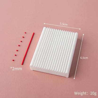 2-in-1 Rubbing Strip Soft Ball Mold Pottery Hand Rolling Shaping Maker for Clay Bead DIY Jewelry Earring Handmade Craft Supplies