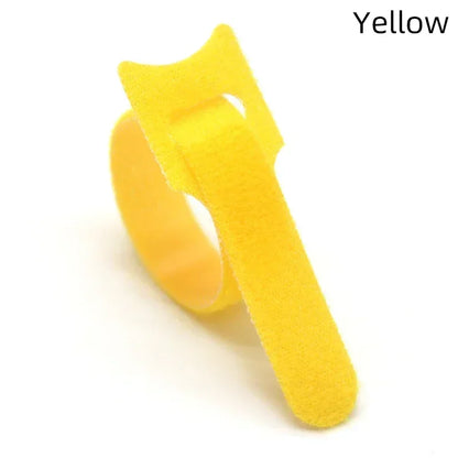 Releasable Cable Tie 150 200 250 300mm Plastics Fastening Reusable Ties Straps Nylon Wrap Zip Bundle Bandage Cable Organiser