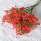 Artificial Plastics Gypsophila Flower Outdoor Garden Party Courtyard Home Vases Table Wedding Bridal Bouquet DIY Gifts Accessory