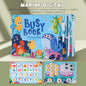 Montessori Baby Busy book My First Quiet Book Paste Early Learning Education Toy for Toddlers Matching Game Toys for Kids Gifts