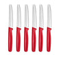 1/2/4/6/8PCS,Serrated Steak knife Round Tip Fruit Vegetable Paring Baking Toast Serrated Bread Knives Kitchen Stuff Baking Tools