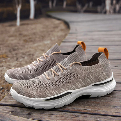 Men Shoes Summer Canvas Shoes Breathable Comfortable Outdoor Slip on Walking Sneakers Classic Loafers for Men