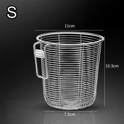 Kitchen Organizer 304 Stainless Steel Chopstick Holder Wall Hanging Drainer Modern Tableware Storage