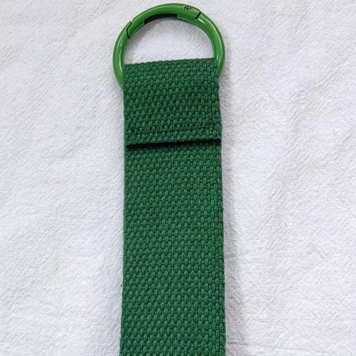 Custom LOGO Keychain Blank Canvas Strap Lanyard Backpack Floating Weave Pendant Personalize  Print Name Webbing Wholesale