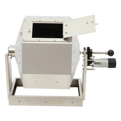 3.83gal Electric Coffee Bean Roaster with Speed Controller Gas Direct Fire Coffee Roaster Machine Stainless Steel Peanut Roaster