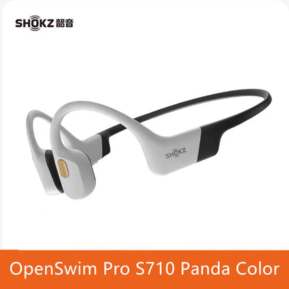 Shokz OpenSwim Pro S710 słuchawki douszne z przewodnictwem kostnym do pływania Bluetooth wodoodporne IP68 tryb podwójny 32GB pojemności sportowe