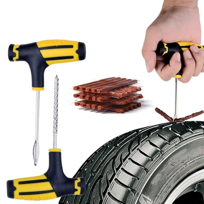 Tire Repair Strips Tubeless Rubber 100/5 Pcs (One piece is equal to five sticks.) Motorcycle and Bike Tyre Puncture Repair.