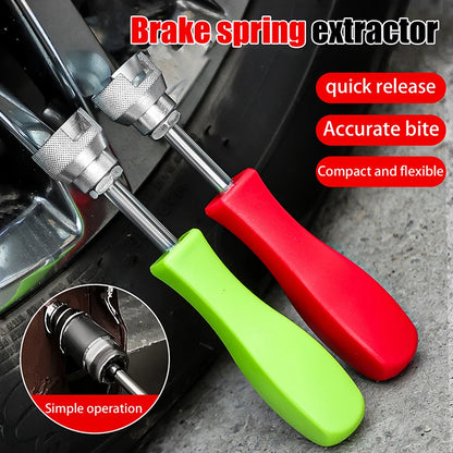 Hold Down Brake Spring Washer Tool Spring Shoe Compressor Retaining Removal Repair Tools Manual Car Drum Brake Repair Install
