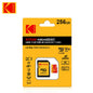 KODAK Micro SD Card U3 V30 128GB 256GB 64GB 4K High Speed TF Card for Phone Camera Drone
