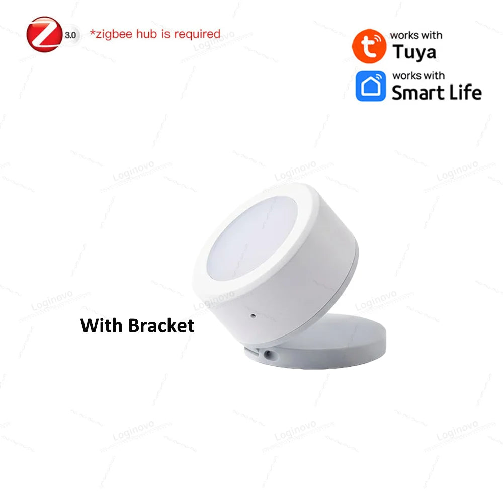ZigBee Light Sensor Illumination Brightness Detector Illuminance LUX Tracking Home Automation With Smart Life TUYA Z2M Linkage