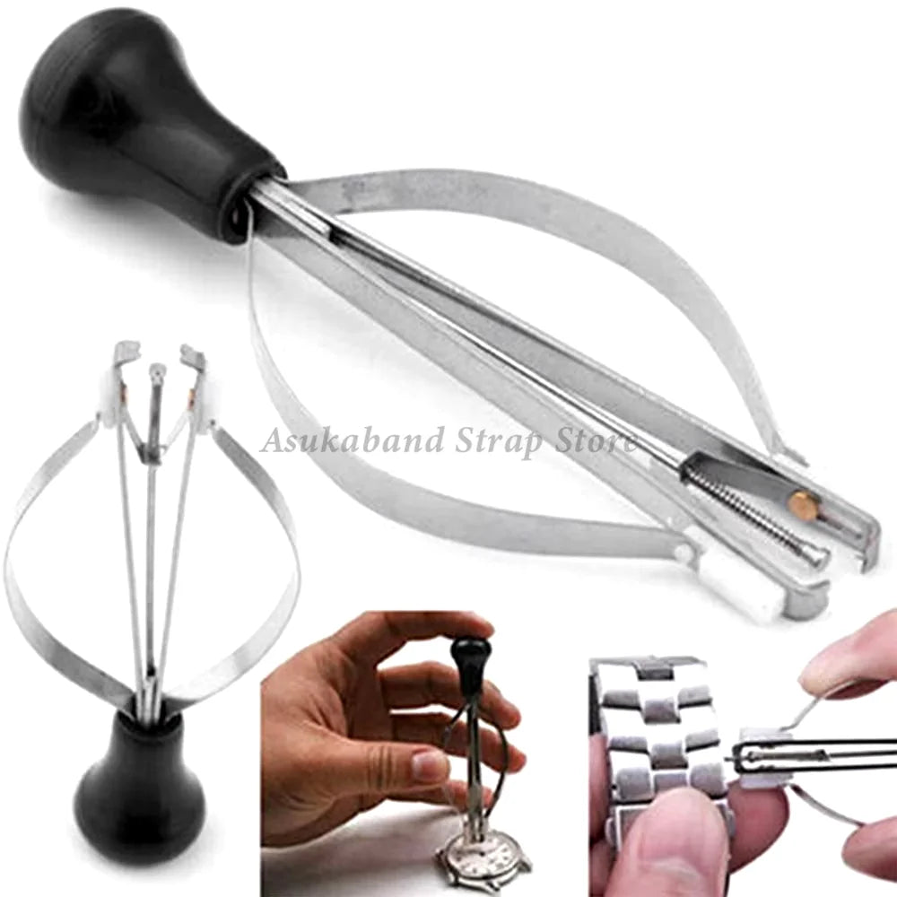 Steel Watch Dial Pointer Remover Watch Repair Tool Sets Watch Needles Picker Lifter Hands Remover Presser for Watchmaker Tool