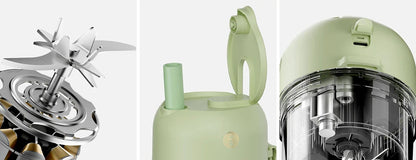 ZHENMI Portable Vacuum Juicer Crushed Ice Mixer Electric Mini Blender Fruit Vegetables Quick Juicing Kitchen Food Processor