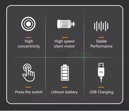 35W Rechargeable Electric Drill 3 Speed Engraving Pen USB Cordless Rotary Tool For Jewelry Metal Dremel Tools 8500r-21000r/min