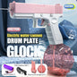 @Electric Water Gun Rechargeable Automatic & Manual Spray Gun Capacity Range Up to 32 FT Range for Adults & Kids