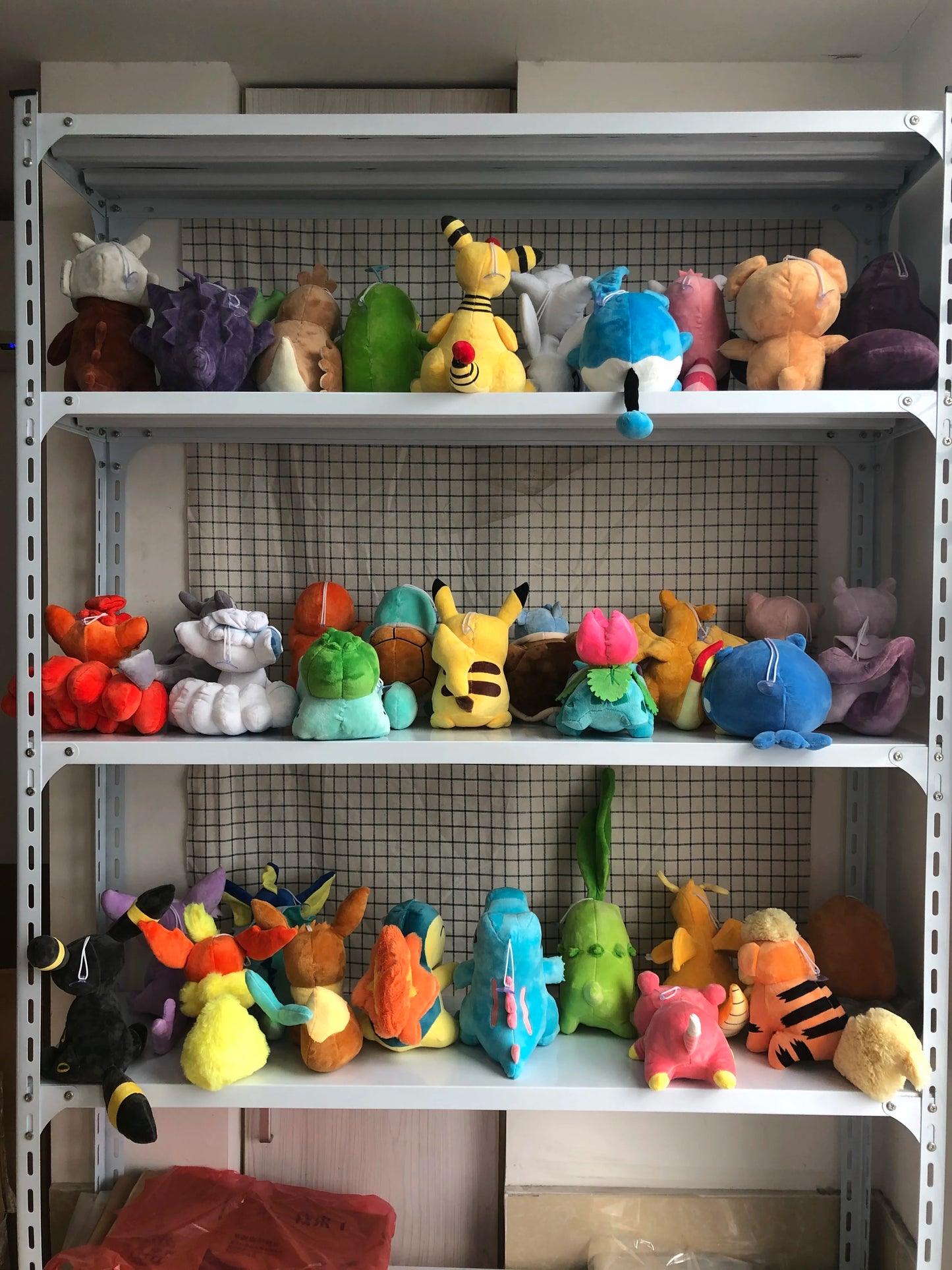 Pokemon Chikorita Cyndaquil Totodile Plush Pikachu Charmander Bulbasaur Peluche Charizard Gengar Eevee Family Stuffed Doll Gift
