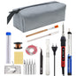 Adjustable Temperature Electric Soldering Iron 80W Welding Solder Rework Station Heat Pencil Tips Repair Tools Ceramic Heater