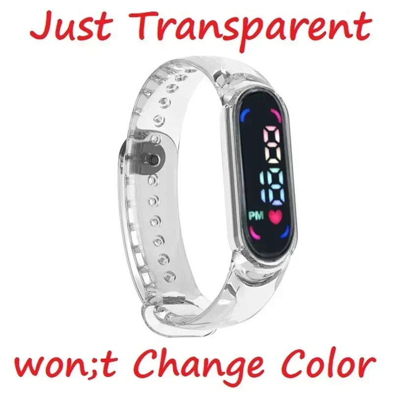 Mario Bros Children's Watches Action Figures Luigi Princess Peach Yoshi Bowser kids Sport Wristband Waterproof Digital Watch Toy