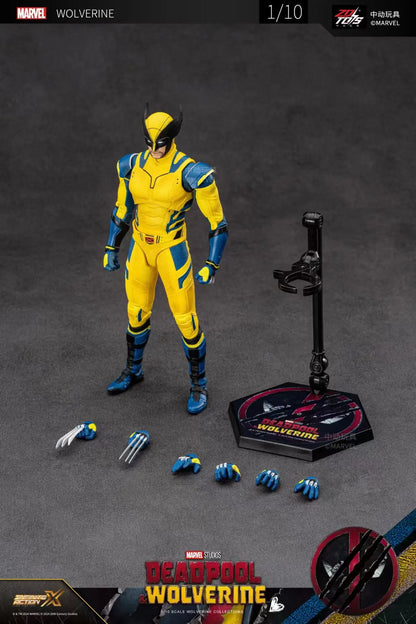 Deadpool & Wolverine  Action Figure ZD Original Thor 1/10 X-Men Limited Guardians of The Galaxy Lord Cartoon Toys for Kids Gift