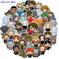 Harry Potter Theme Party Favors Gifts Bag Slap Bracelets 50pcs Stickers Keychains Birthday Souvenir Supplies Classroom Rewards