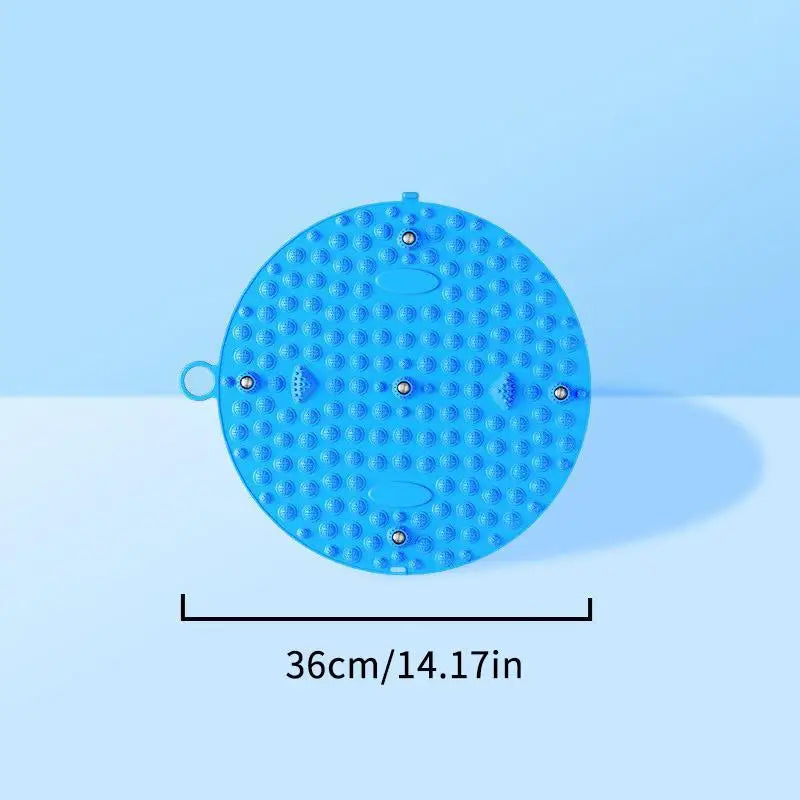[TG823]Pressure Point Pads Board Foot Massage Acupressure Mat Foot Reflexology Walking Toe Plate Magnetic Acupressure Disc Care