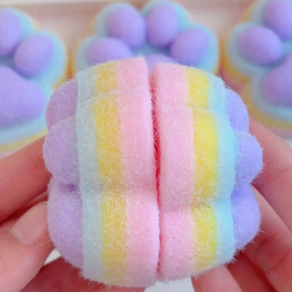 Soft Cat Paw Taba Squishy Fidget Toy Cute Cat Paws Squeeze Toys Slow Rebound Decompression Toy Anti Stress Kids Adults Toys