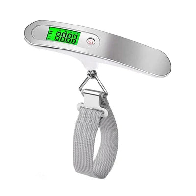 50kgx10g LCD Digital Scale Electronic Luggage Hanging Weight Scale Portabal Handheld Travel Suitcase Baggage Weight Scale