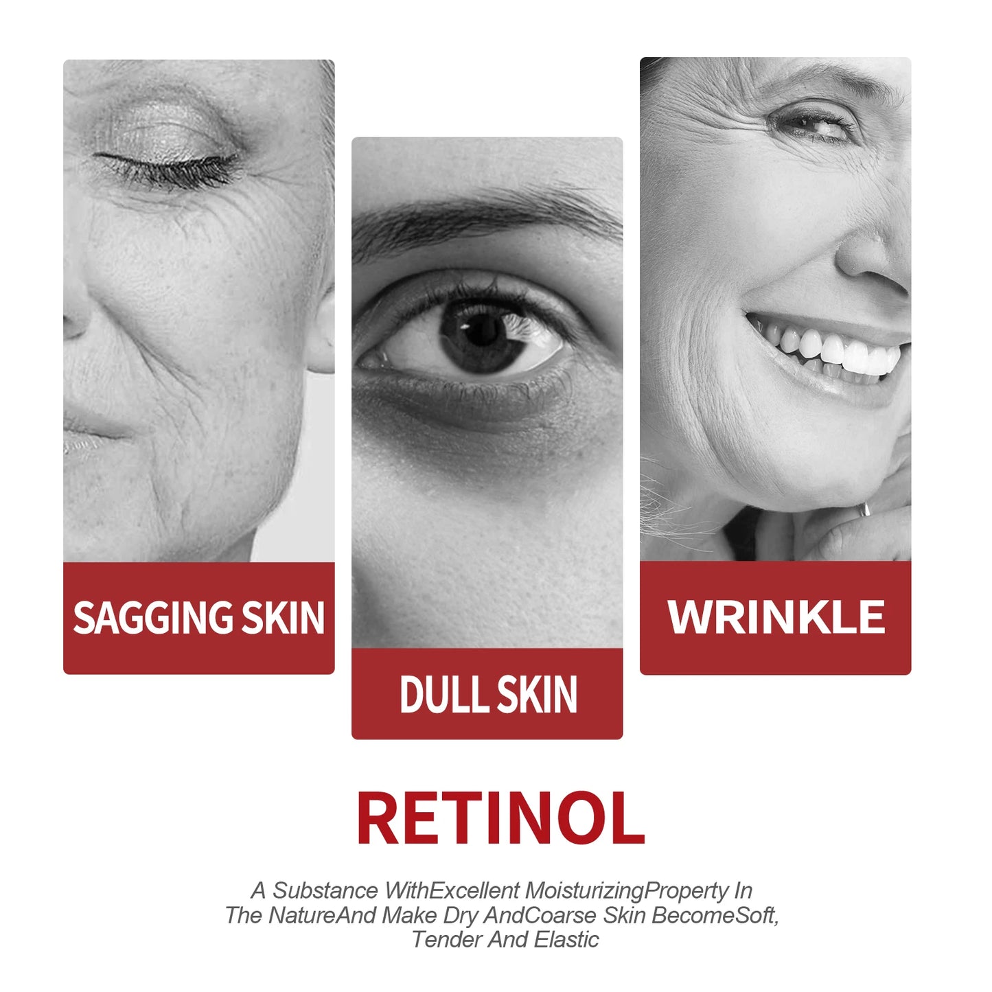 Retinol Collagen Face cream Complex Day Night Cream Hyaluronic acid Reduce fine lines dark circles moisturize firm pores
