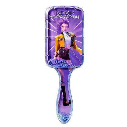 Anime Air Cushion Comb Cartoon Peripheral Massage Comb for Kpop Demon Hunters Household Fashion Girl Student Combs Fan Club Gift