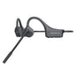 Open Ear Bone Conduction Headphones with dual microphone Wireless Bluetooth Headphone with Mic Headset for work/business/Cycling