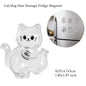 Cat Shaped Pet Hair Keepsake Keychain Charm Resin Dog Shaped Memorial Pendant Handmade DIY Pet Souvenir Keychain for Pet Lovers