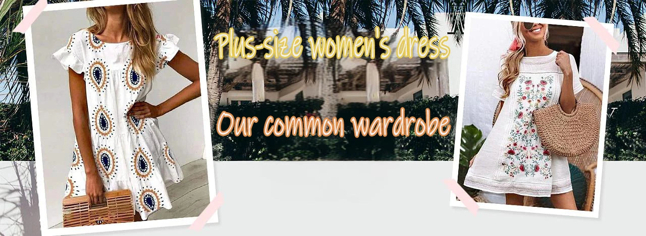 Plus Size Gradient Color Print Dress Vacation V Neck Tank Dress For Spring & Summer Women's Plus Size Clothing Sleeveless Dress