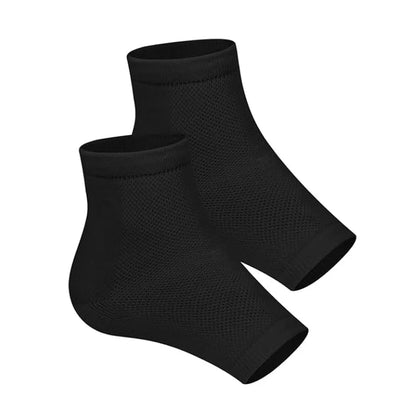1Pair Heel Moisturizing Socks Open Toe Socks Cracked Gel Heel Socks Foot Toeless Heel Repair Socks for Women Dry Hard Cracked