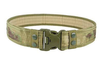 Camouflage Tactical Belt Men's Quick Release Nylon Military Belt Outdoor Combat Oxford Cloth Mountaineering Trouser Waist Belt