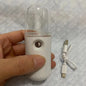 Mini Portable Humidifier Facial Steamer Device Beauty Spray Hydrating Apparatus Cold Spray Apparatus Rechargeable Nano Spray