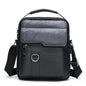 Brand Men Shoulder Bag for 9.7" iPad Men PU Leather Flaps Men's Crossbody Bags Business Flap Male Solid Messenger Bag Travel Bag