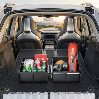 JFBONIN Car Trunk Storage Box Car Mounted Artifact Car Organizer Trunk Folding Box Inside The Car
