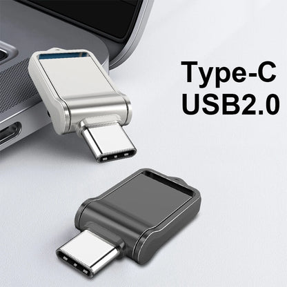 USB Flash Drive 16gb 32GB OTG Metal USB 2.0 Pen Drive Key 64GB Type C High Speed pendrive Mini Flash Drive Memory Stick