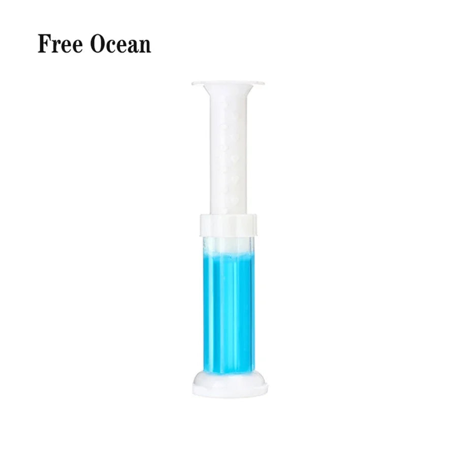 Toilet Gel 1Pc/14 Count Toilet Bowl Gel Stamp 9 Kinds Of Scent Toilet Cleaner Gel Stamp Kit Air Freshener Flower Fragrance